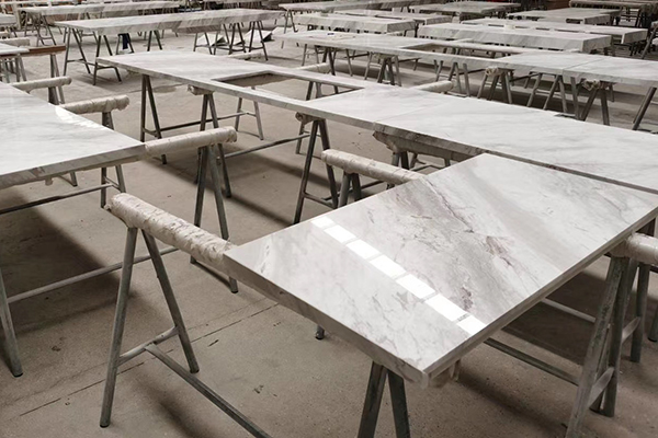 Volakas White Marble Countertop