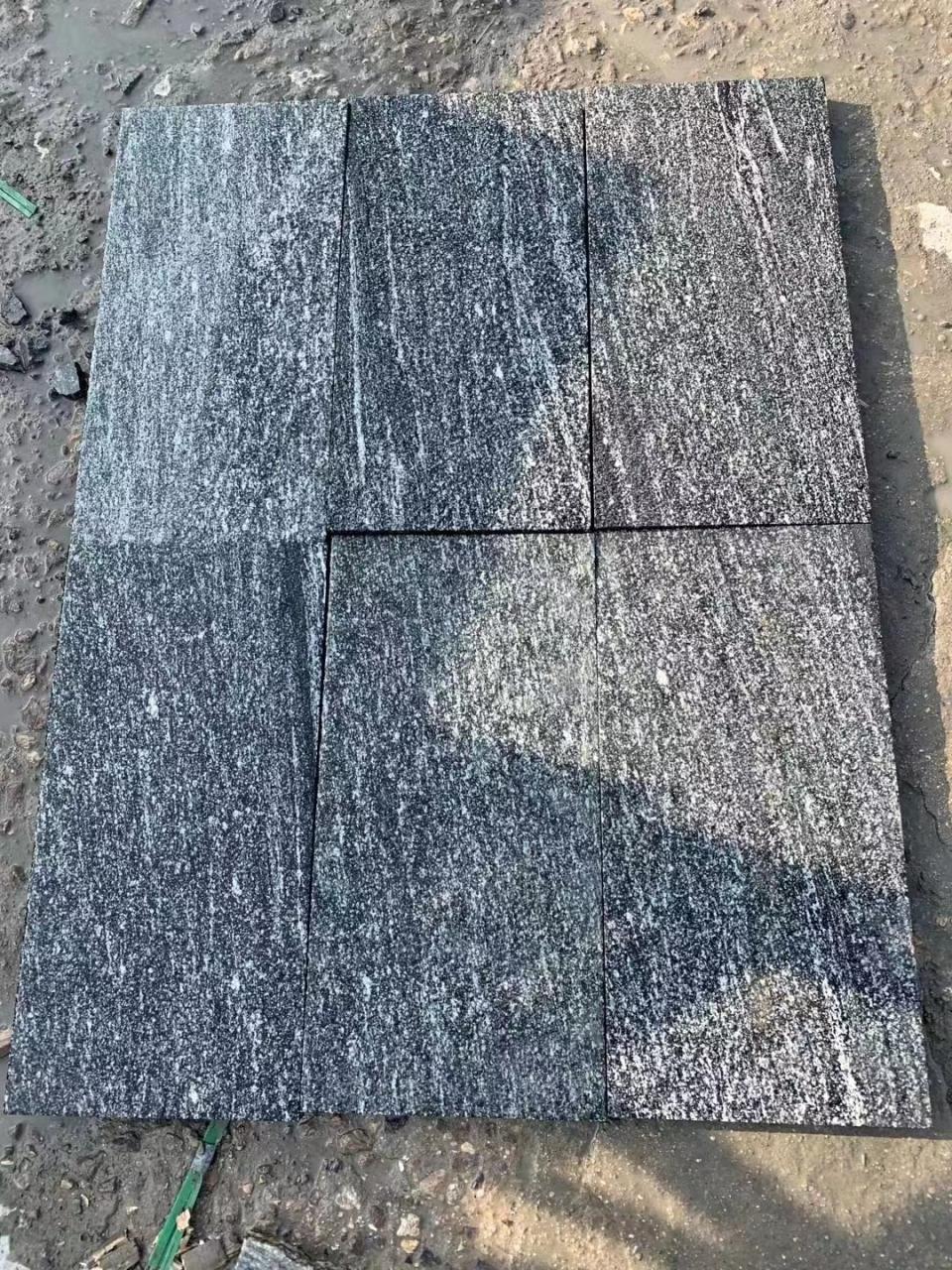 fantasy grey granite paving stone paving slab