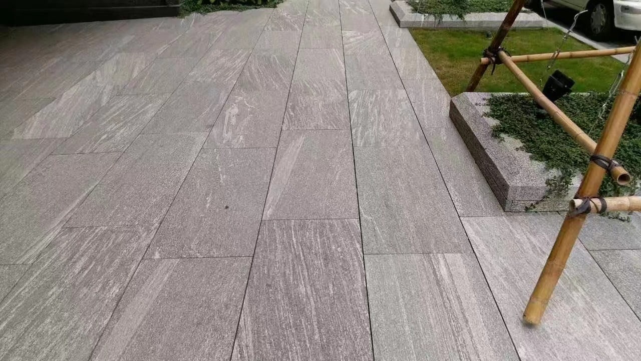 fantasy grey granite paving stone paving slab