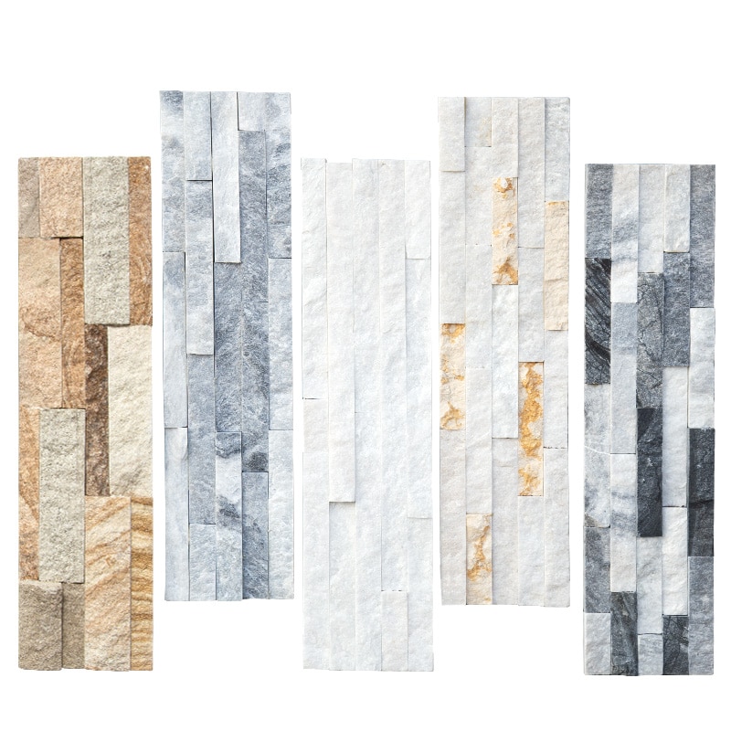 Stone wall tiles natural form stacked wall cladding