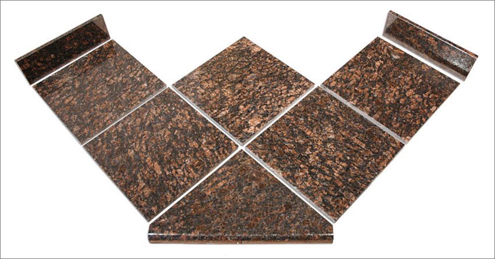Tan brown granite Semi Granite Tile India