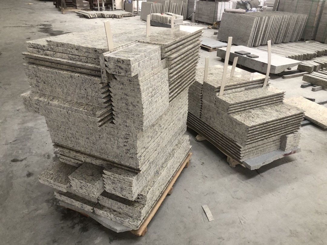 Tan Brown Granite Outdoor Decoration Materials