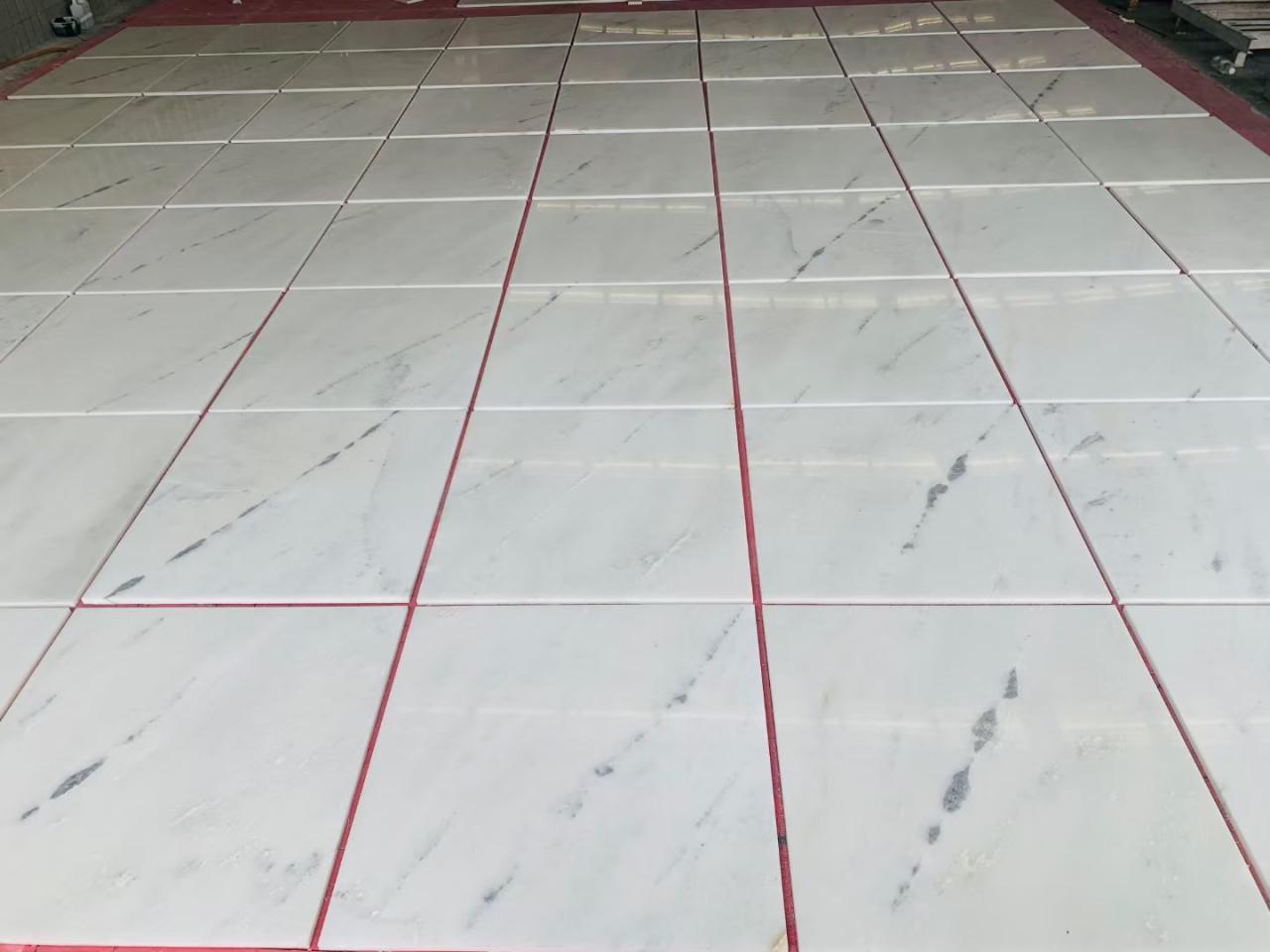 White Statuario Marble Italian Calacatta Tiles