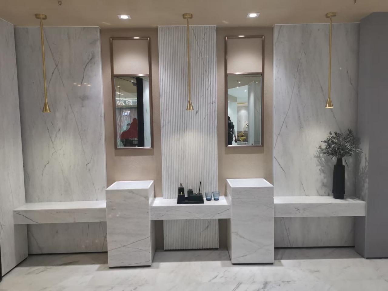 White Statuario Marble Italian Calacatta Tiles