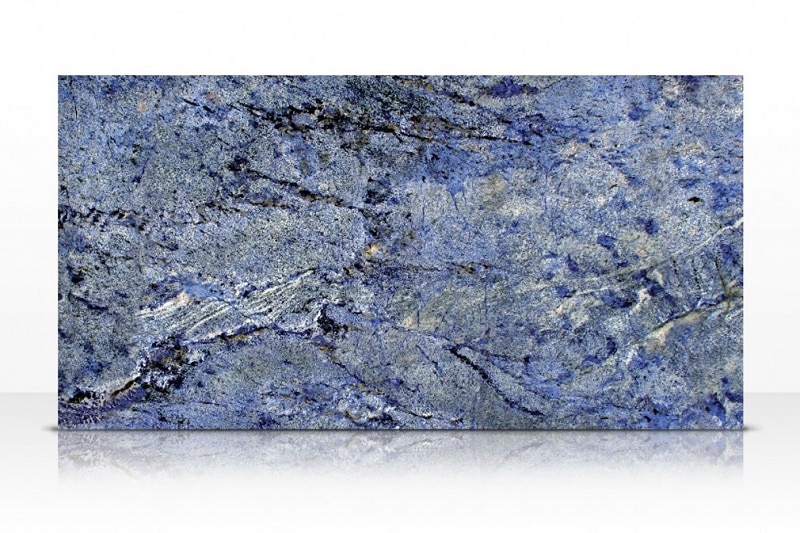 Azul Bahia Blue Marble Slab Stone dark Tiles
