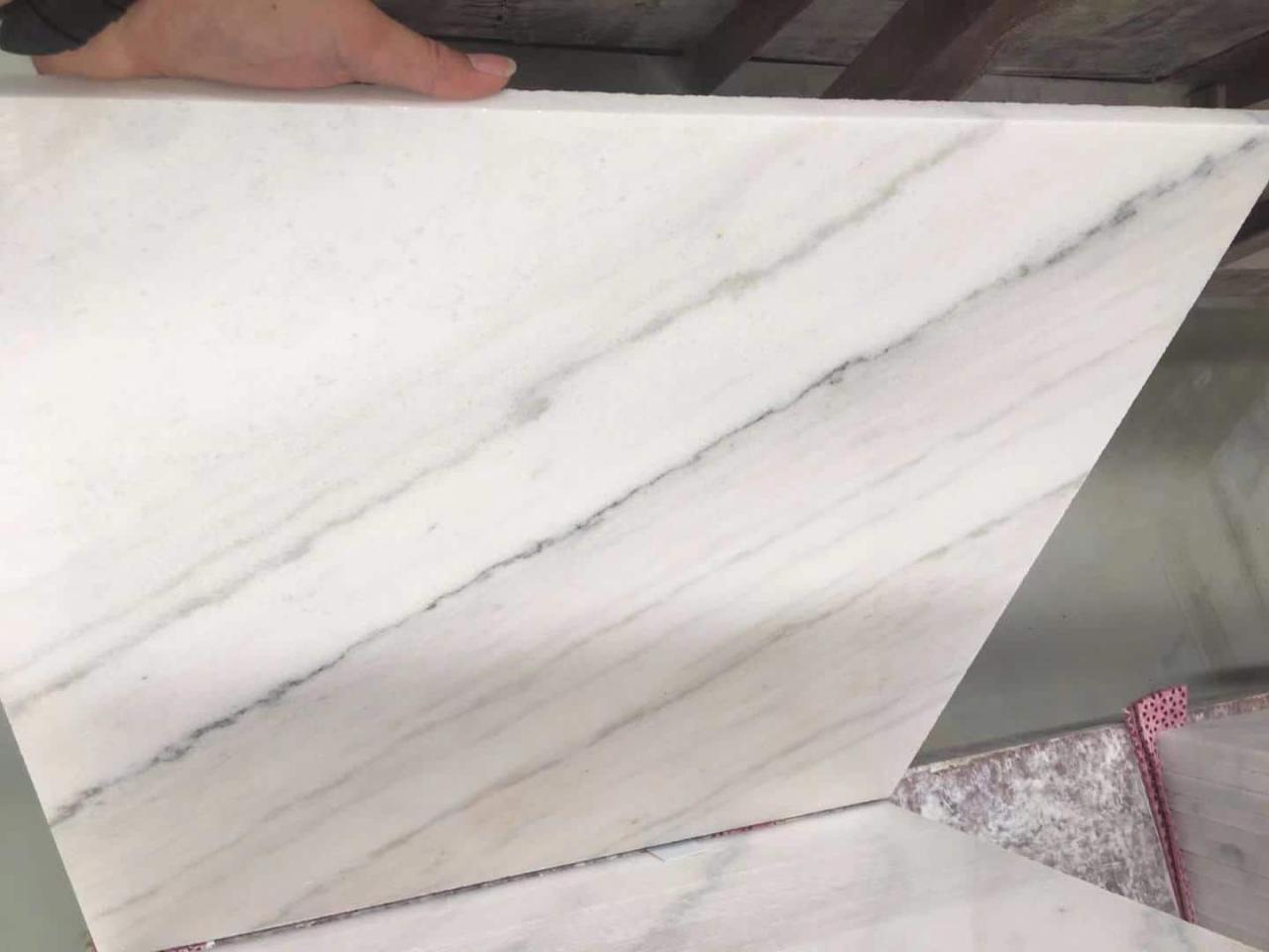 cheap white marble flooring for indoor decoration