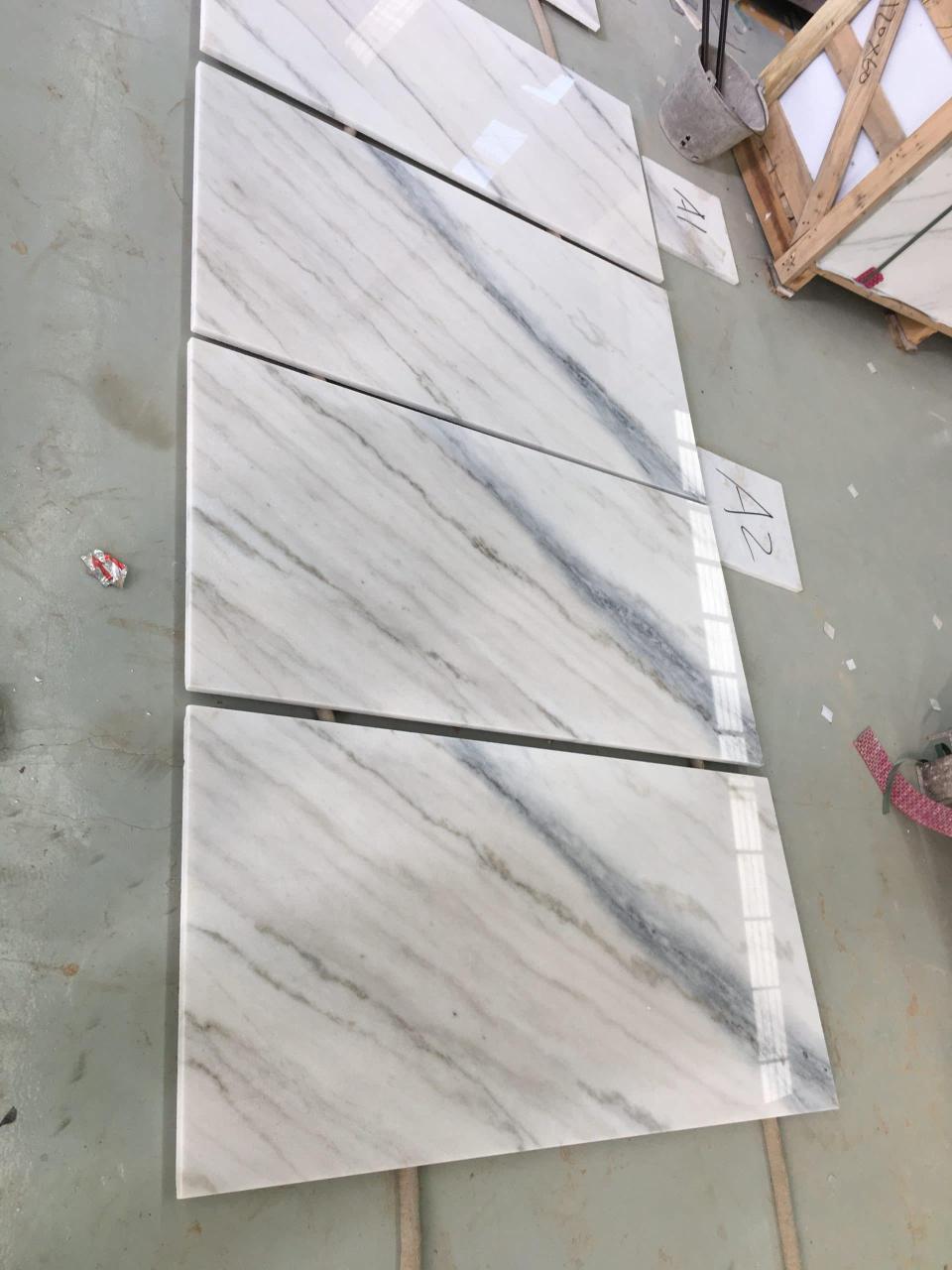 cheap white marble flooring for indoor decoration