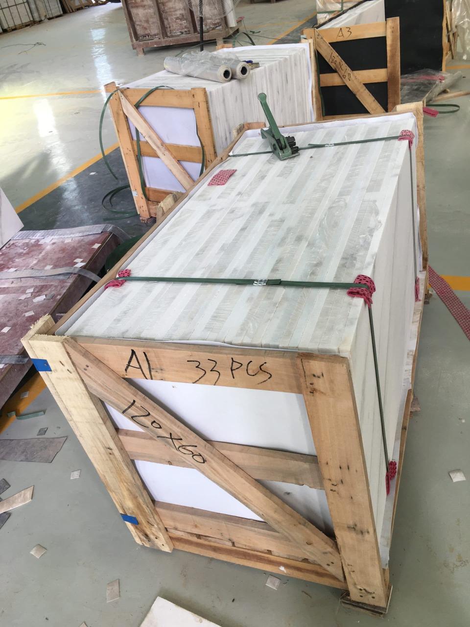 cheap white marble flooring for indoor decoration