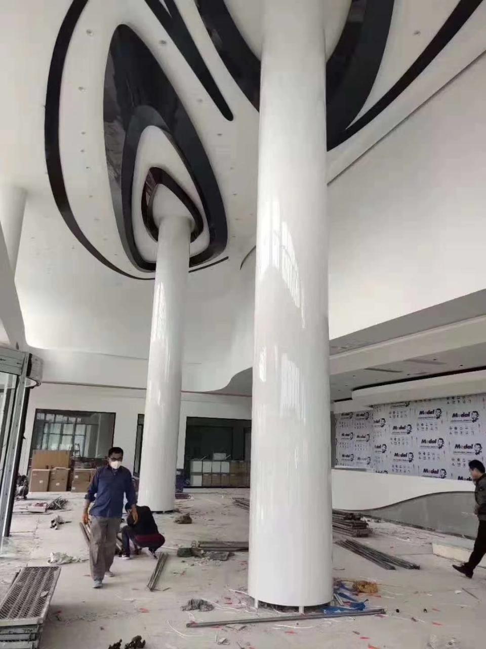 nano crystallized glass stone panel pure white artificial stone
