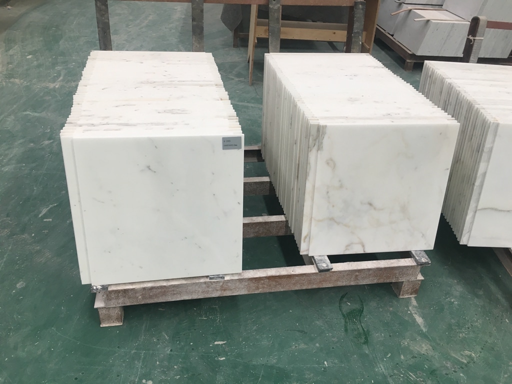 Thin Slab Marble For Sale Calacatta White Tiles