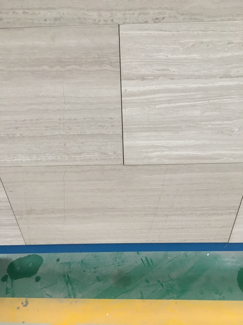 white wooden marble tiles thin slab marble