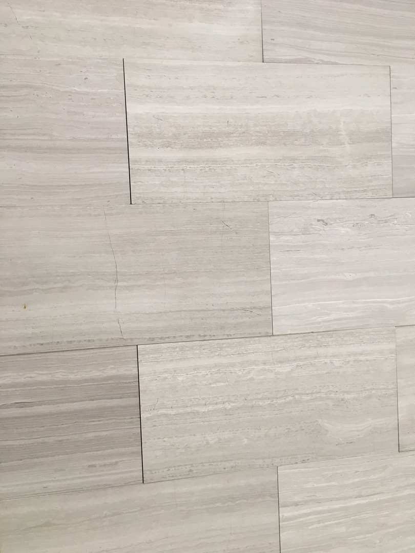 white wooden marble tiles thin slab marble