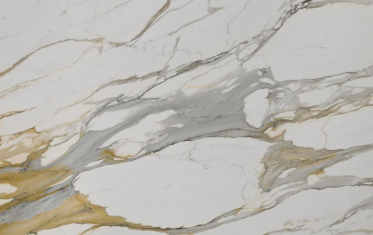 White Gold Marble Polished Calacatta Marble