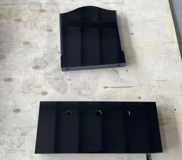 Abosultely Black Pure Black Granite Tombstone Monument Wholesale China