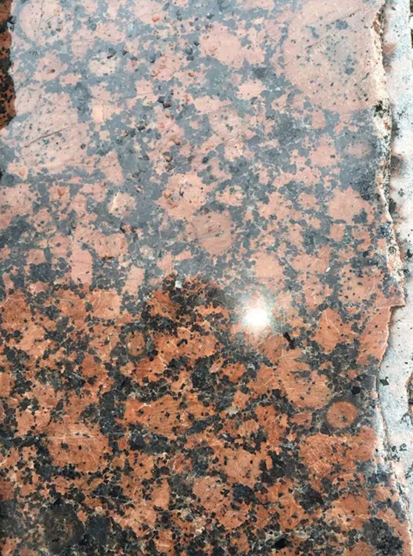 African Granite Slab Polished Multi Red
