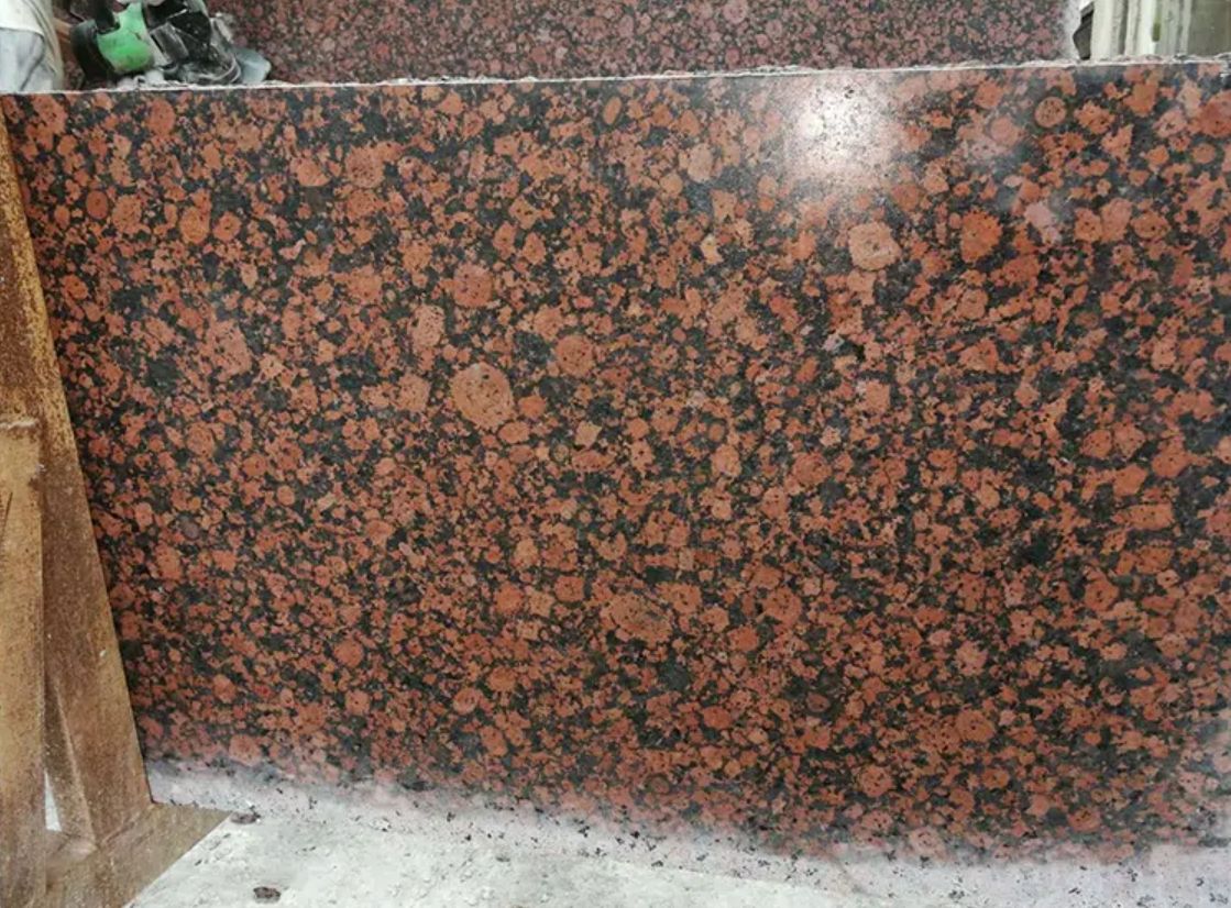 African Granite Slab Polished Multi Red