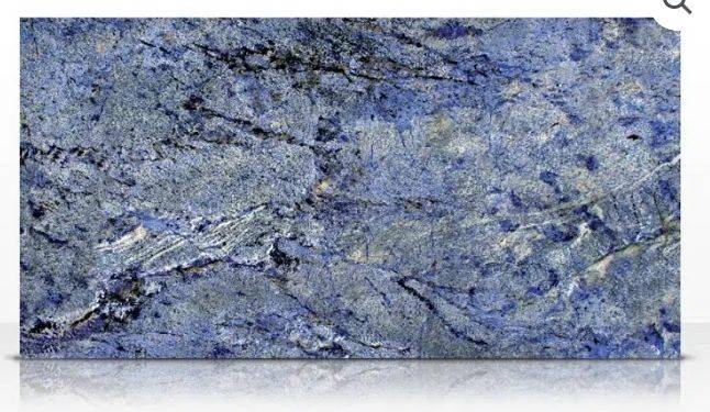 Azul Bahia Blue Marble Slab Stone dark Tiles