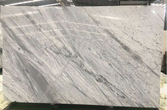 Tesla Grey Marble Slab