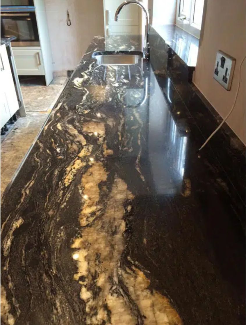 Black Forest Gold Granite Best Price Volcano