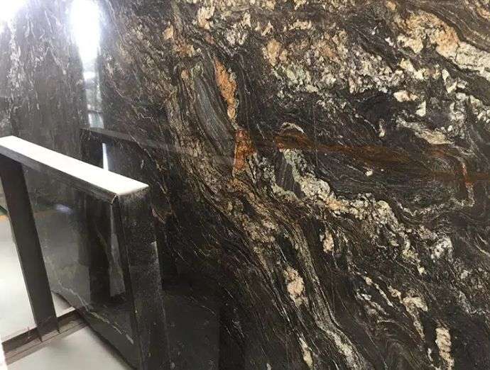 Black Galaxy Marble Cosmic