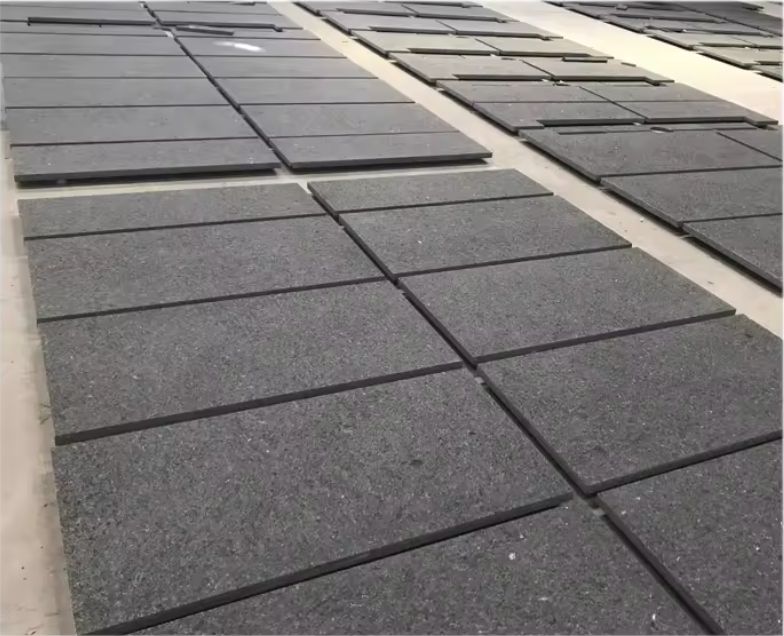 Black Granite Tile Supplier China Galaxy Zimbabwe