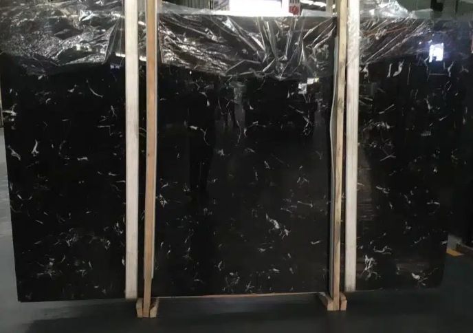 Fantasy Black Marble Slab
