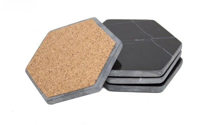 Black Marble Hexagan Tile Italian Tile black
