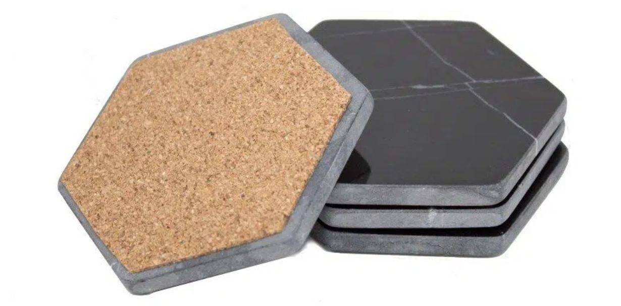 Black Marble Hexagan Tile Italian Tile black