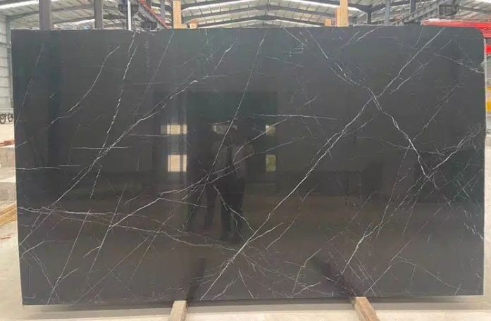 Tesla Grey Marble Slab
