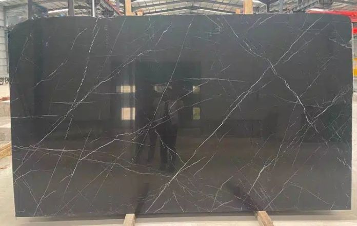 Black Marquina Marble Slab