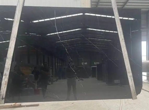 Black Marquina Marble Slab