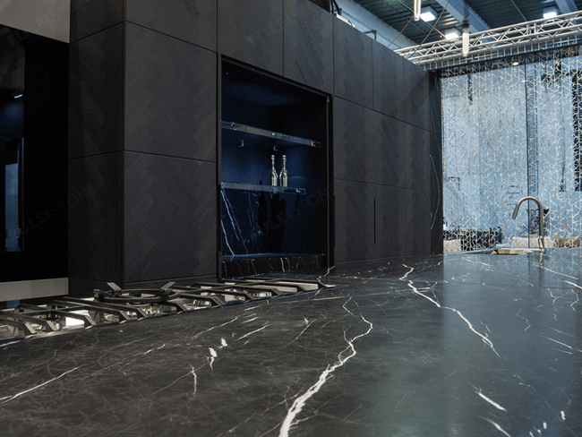 New Nero Marquina Marble Slab