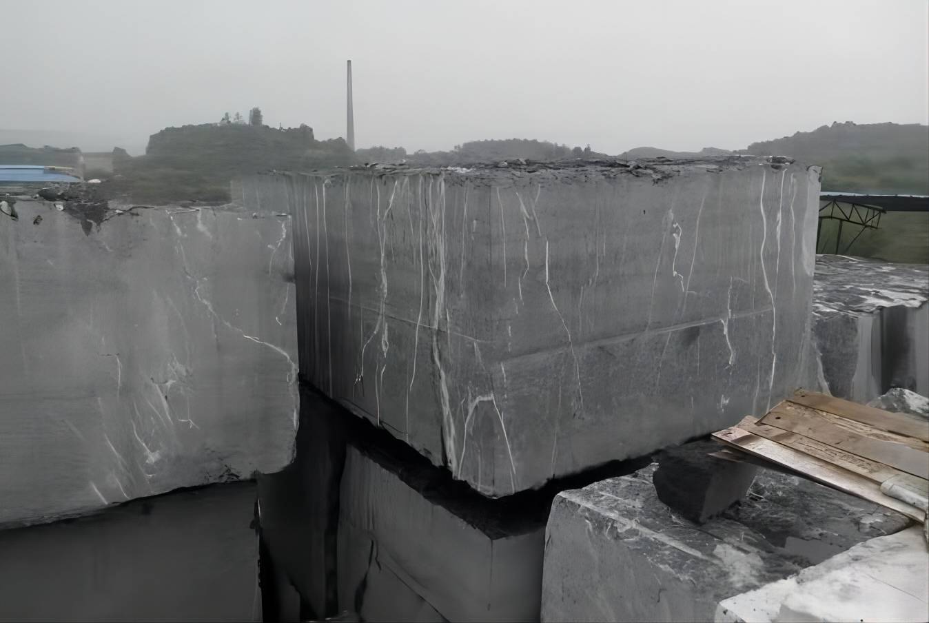 T Brown Marble Quarry Blocks