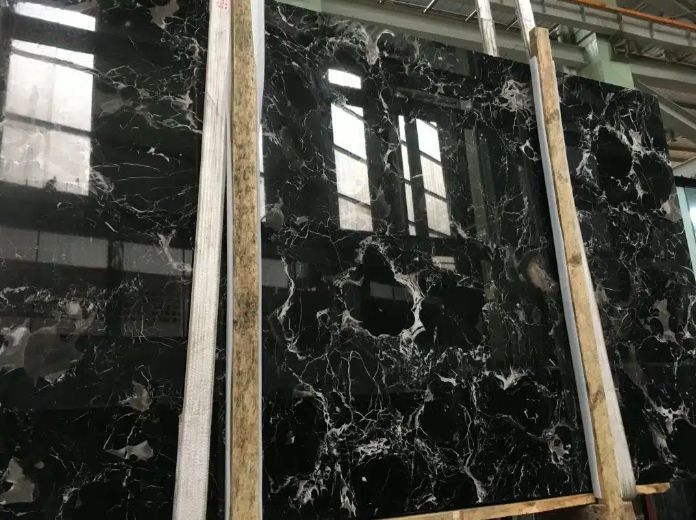 Black Rosa Marble Slab