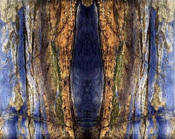 Blue Marble Natural Onyx Stone