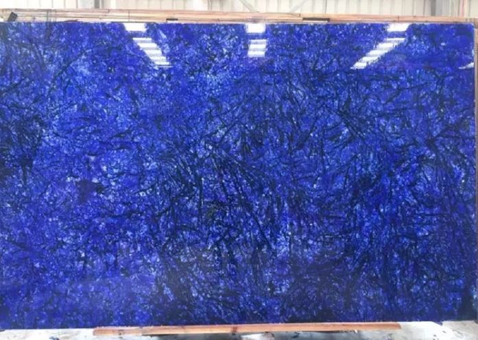 Blue Marble Slab Supplier Natural Stone Wall