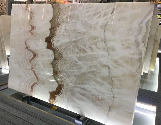 Brown Onyx Marble Slab