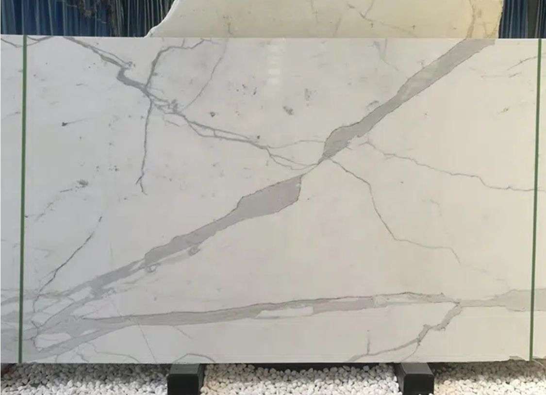Calacata marble slabs Calacatta white marble slab price