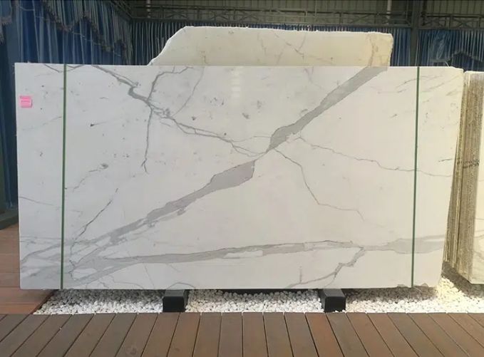 Calacata marble slabs Calacatta white marble slab price