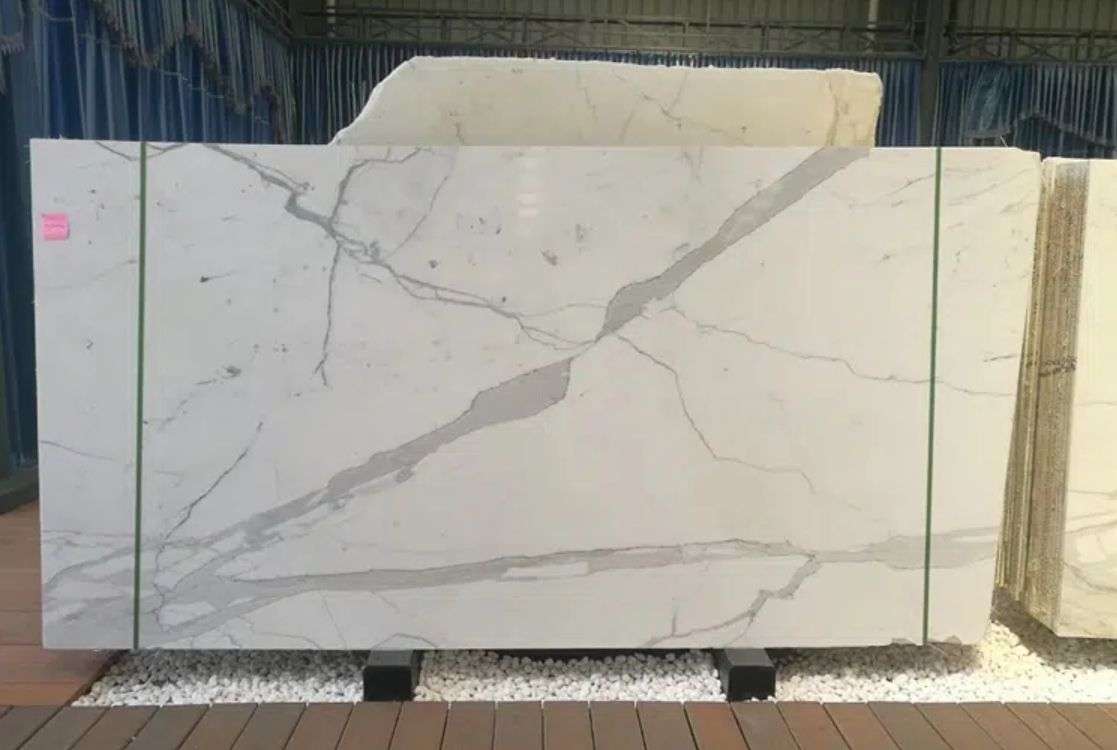 Calacata marble slabs Calacatta white marble slab price