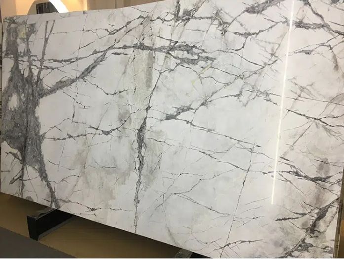 Calacatta Marble Tile Italian White Floor