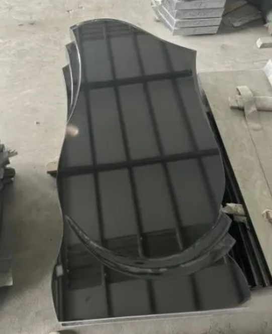 China Black Granite Shanxi Black Granite Headstone Russia Market