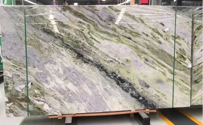 Tesla Grey Marble Slab