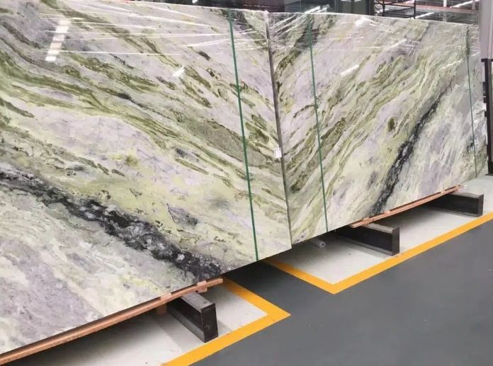 China Dreaming Green Marble Slab