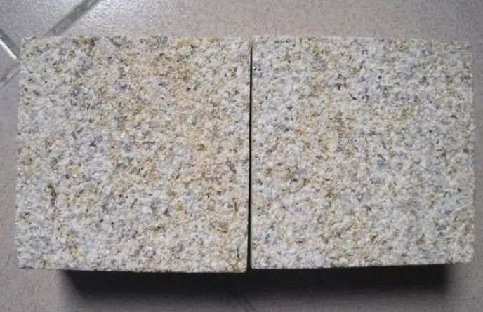 China Granit Pflastersteine Yellow Granite G682