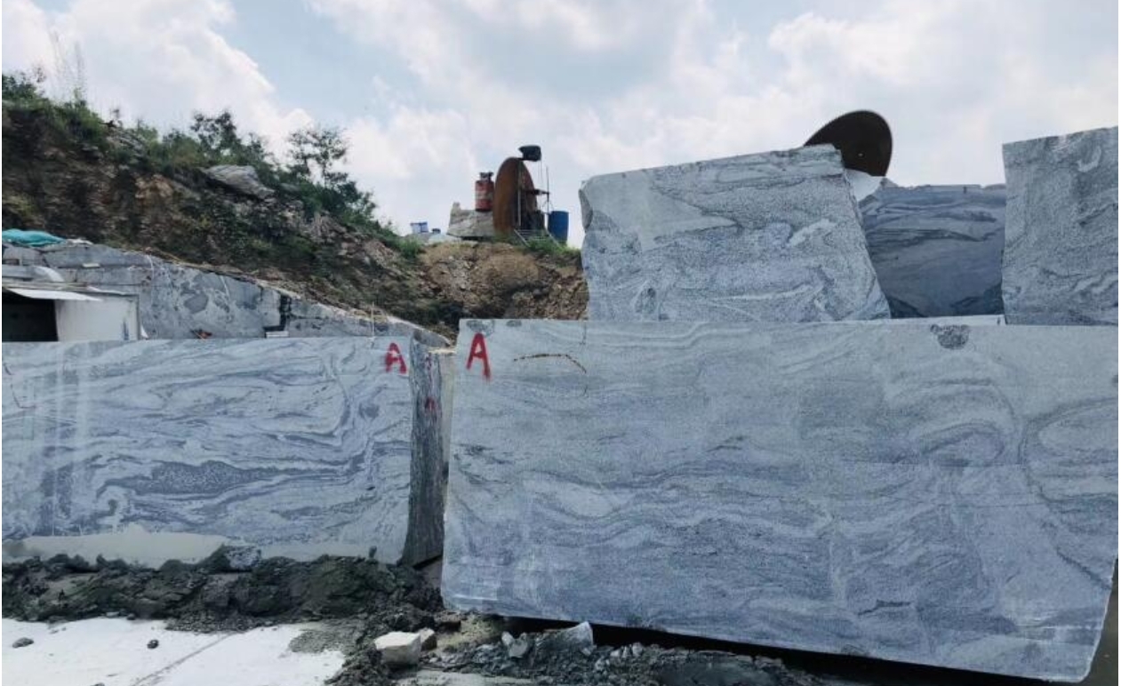 China Juparana Grey for Big slab and tombstone