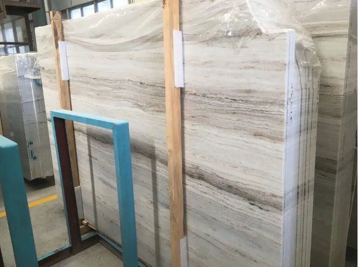 Chinese Crystal Wooden Marble Slab