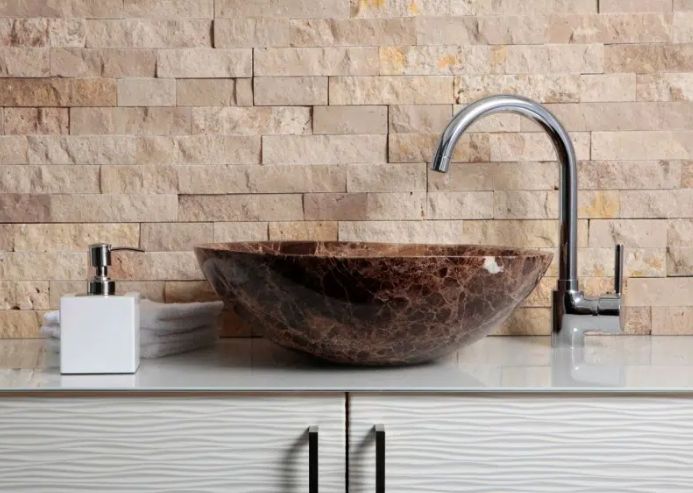Dark Emperador Marble Slab