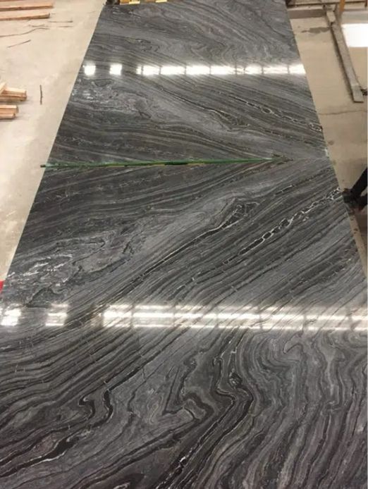 Chinese marble wooden black bamboo marble