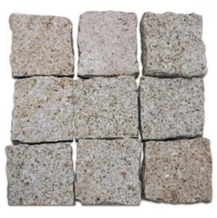 Cobble Stone Maker Yellow Granite